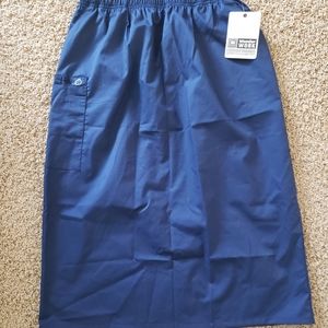 Blue wonder wink scrub skirt!! NEW WITH TAGS!